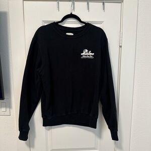 Aime Leon Dore Black Crewneck Sweater